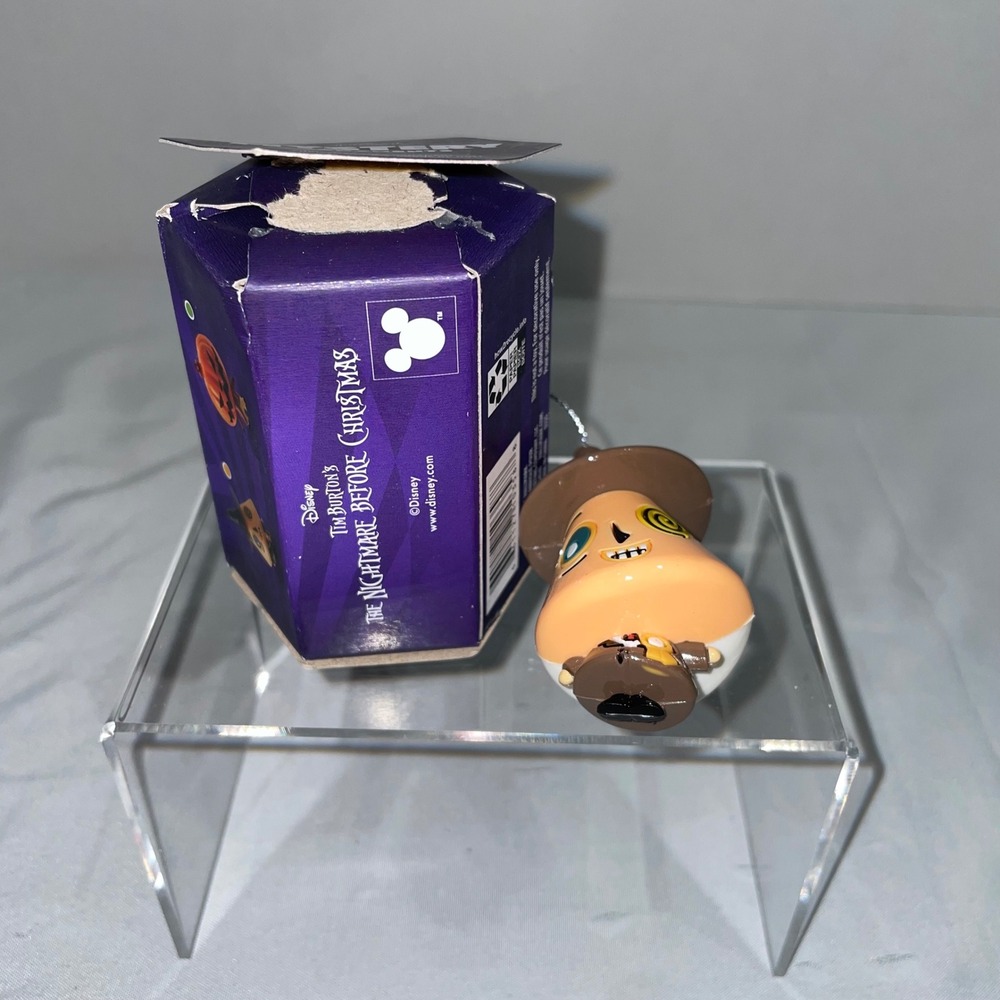 Hallmark Mystery Disney Nightmare Before Christmas Mayor Two-Sided Mini Ornament